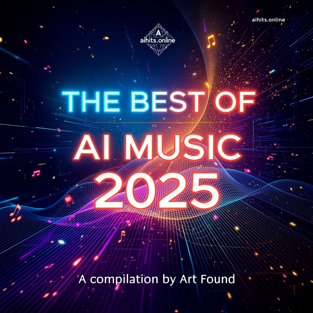 The Best of AI Music 2025 Album Cover